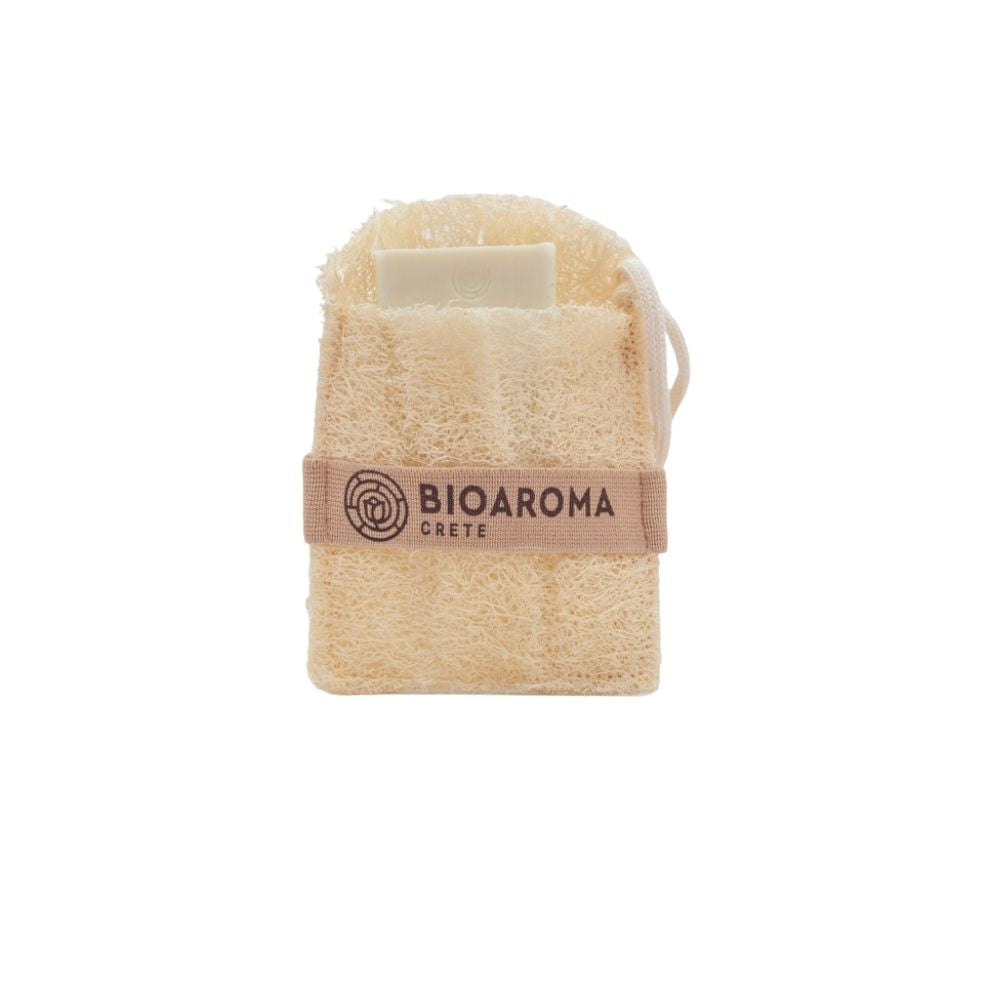 LOUTRO Soap Case with Loofah Sponge