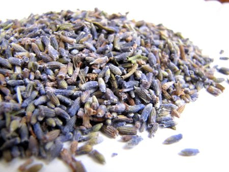 Grated lavender flowers