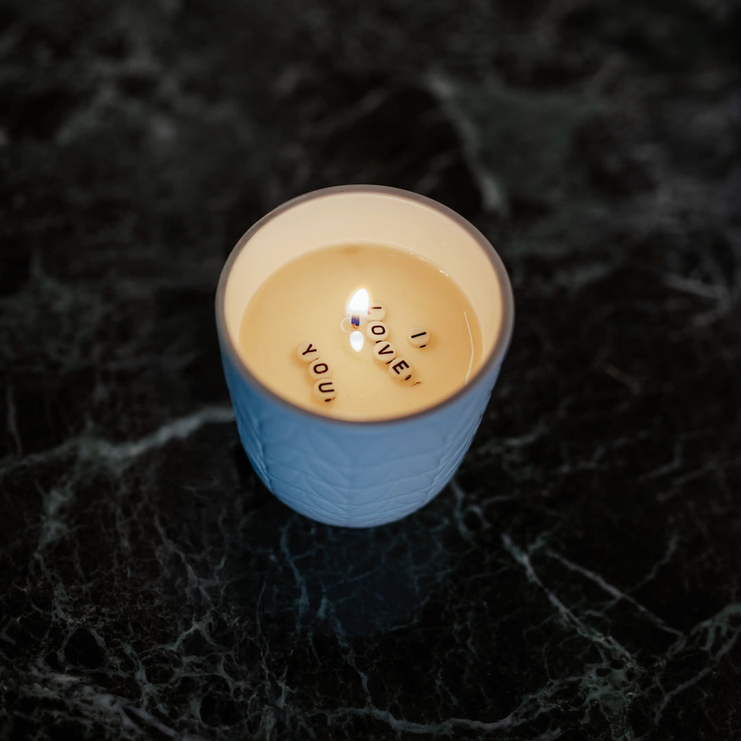 Scented Candle with a Hidden Message