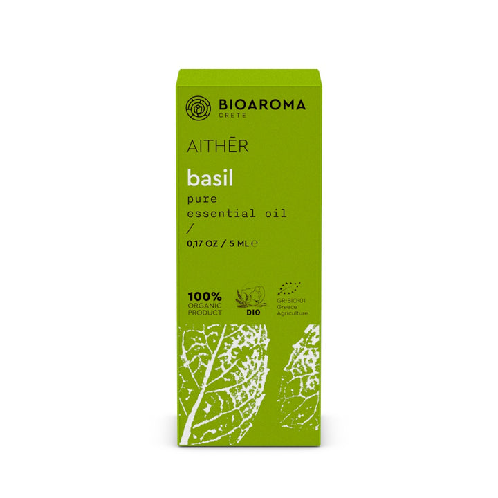 AITHĒR Organic Basil Essential Oil