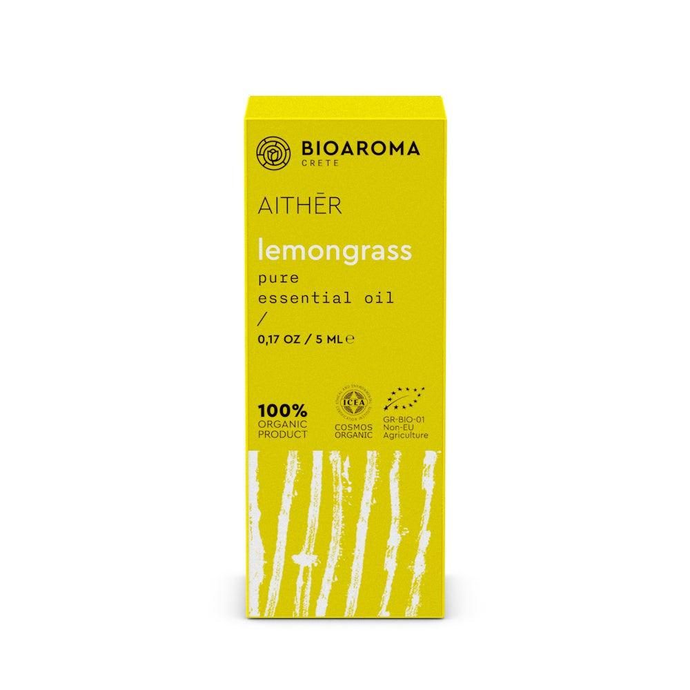 AITHĒR Organic Lemongrass Essential Oil